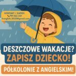 Letnie półkolonie po AGNIELSKU